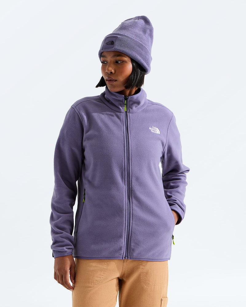 Load image into Gallery viewer, The North Face Women's Glacier Fleece Jacket Grounded Plum NF0A8D2FNNK
