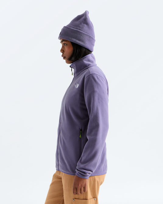 The North Face Women's Glacier Fleece Jacket Grounded Plum NF0A8D2FNNK