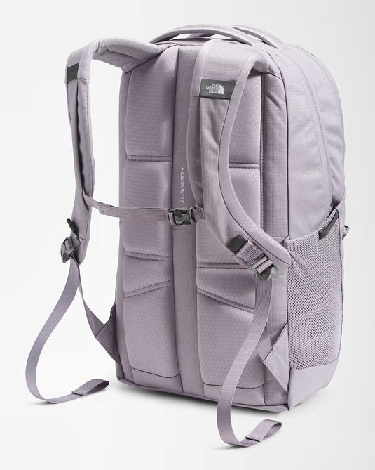 The North Face Women's Jester 27L Backpack Minimal Grey Dark Heather/Minimal Grey NF0A3VXGARM