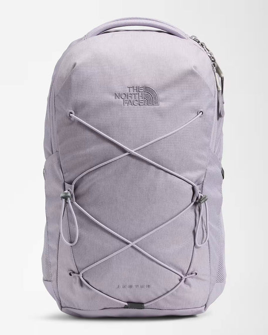 The North Face Women's Jester 27L Backpack Minimal Grey Dark Heather/Minimal Grey NF0A3VXGARM