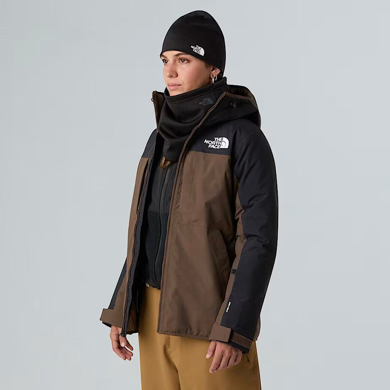 Load image into Gallery viewer, The North Face Women&#39;s Namak Insulated Snow Jacket TNF Black-Smokey Brown NF0A82VZ4XO
