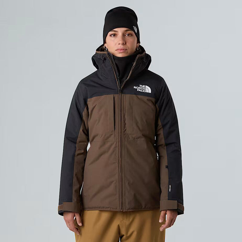 Load image into Gallery viewer, The North Face Women&#39;s Namak Insulated Snow Jacket TNF Black-Smokey Brown NF0A82VZ4XO
