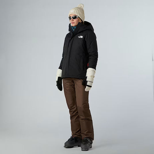 The North Face Women's Sally Insulated Snow Pants Smokey Brown NF0A7WYJ1OI