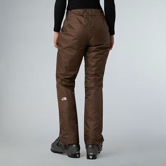 The North Face Women's Sally Insulated Snow Pants Smokey Brown NF0A7WYJ1OI