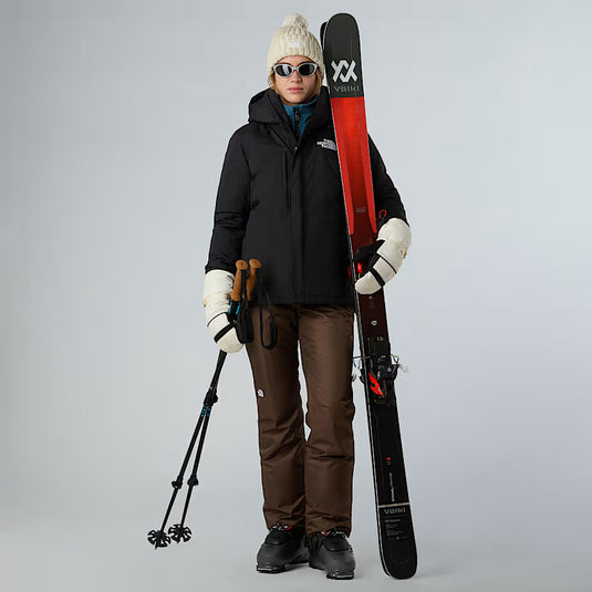 The North Face Women's Sally Insulated Snow Pants Smokey Brown NF0A7WYJ1OI