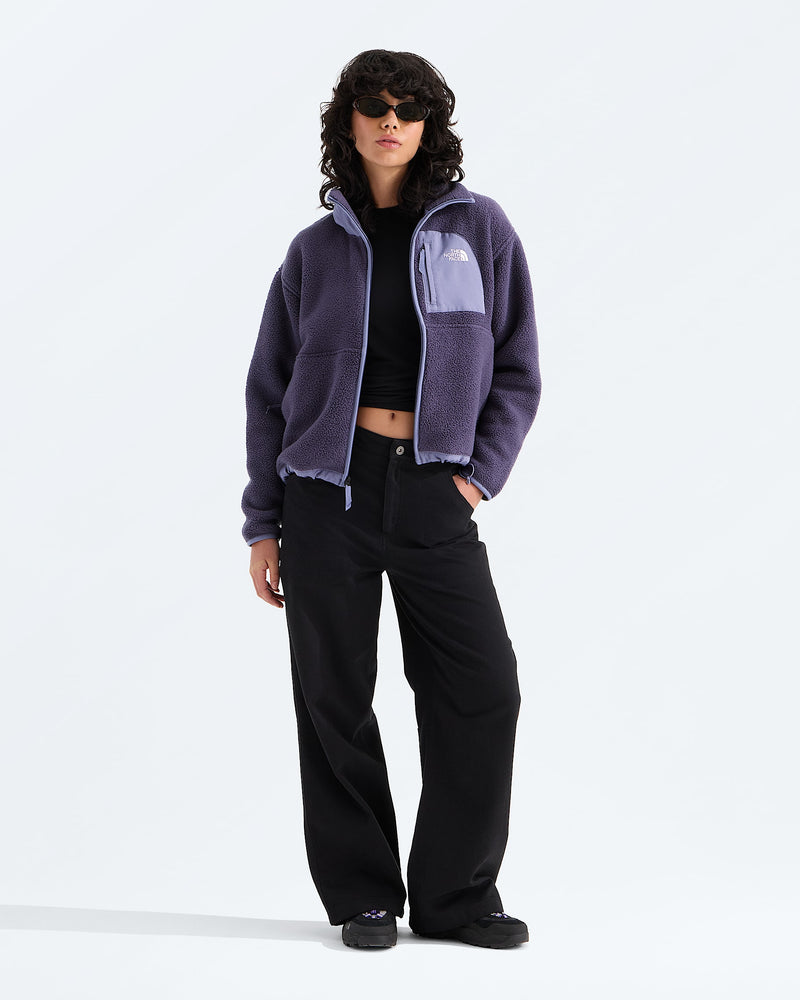 Load image into Gallery viewer, The North Face Women's Yumiori Off Peak Full-Zip Fleece Endless Dusk/Grounded Plum NF0A8EUZS1B
