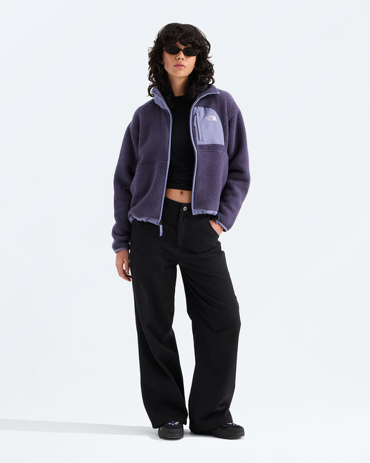The North Face Women's Yumiori Off Peak Full-Zip Fleece Endless Dusk/Grounded Plum NF0A8EUZS1B