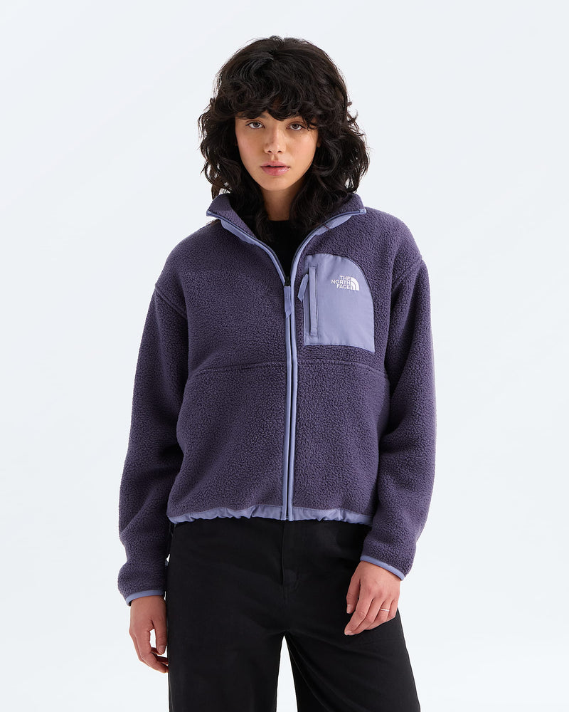 Load image into Gallery viewer, The North Face Women's Yumiori Off Peak Full-Zip Fleece Endless Dusk/Grounded Plum NF0A8EUZS1B
