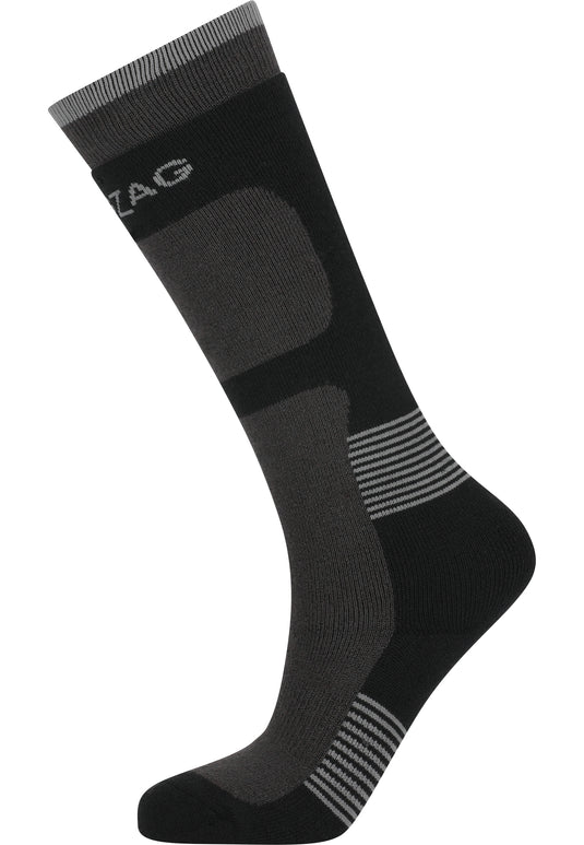 Zig Zag Kids' Tippy Ski Socks Black Z203074-1001