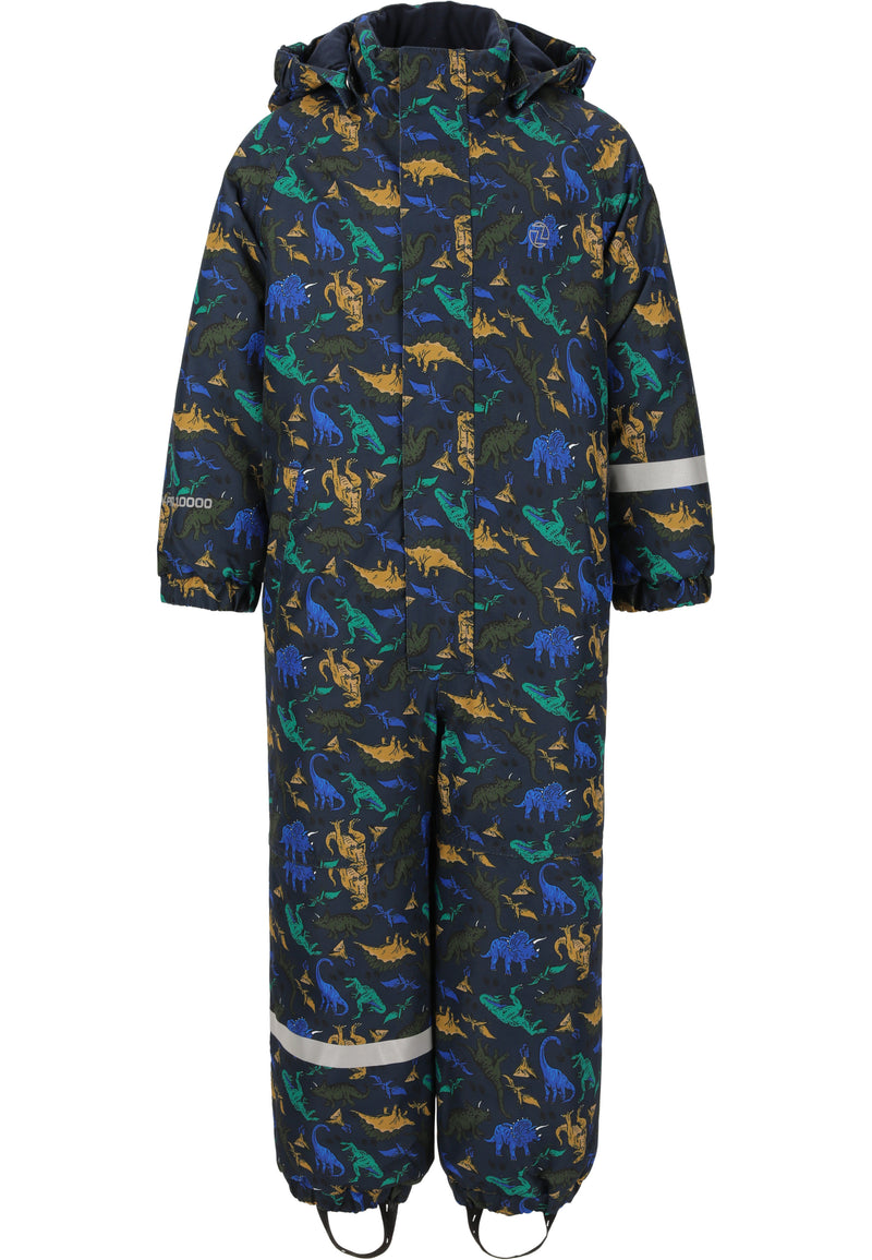 Load image into Gallery viewer, Zig Zag Kids&#39; Tower Printed Coverall (2-5 Years) W-Pro 10000 Tiger&#39;s Eye Z213005-1066
