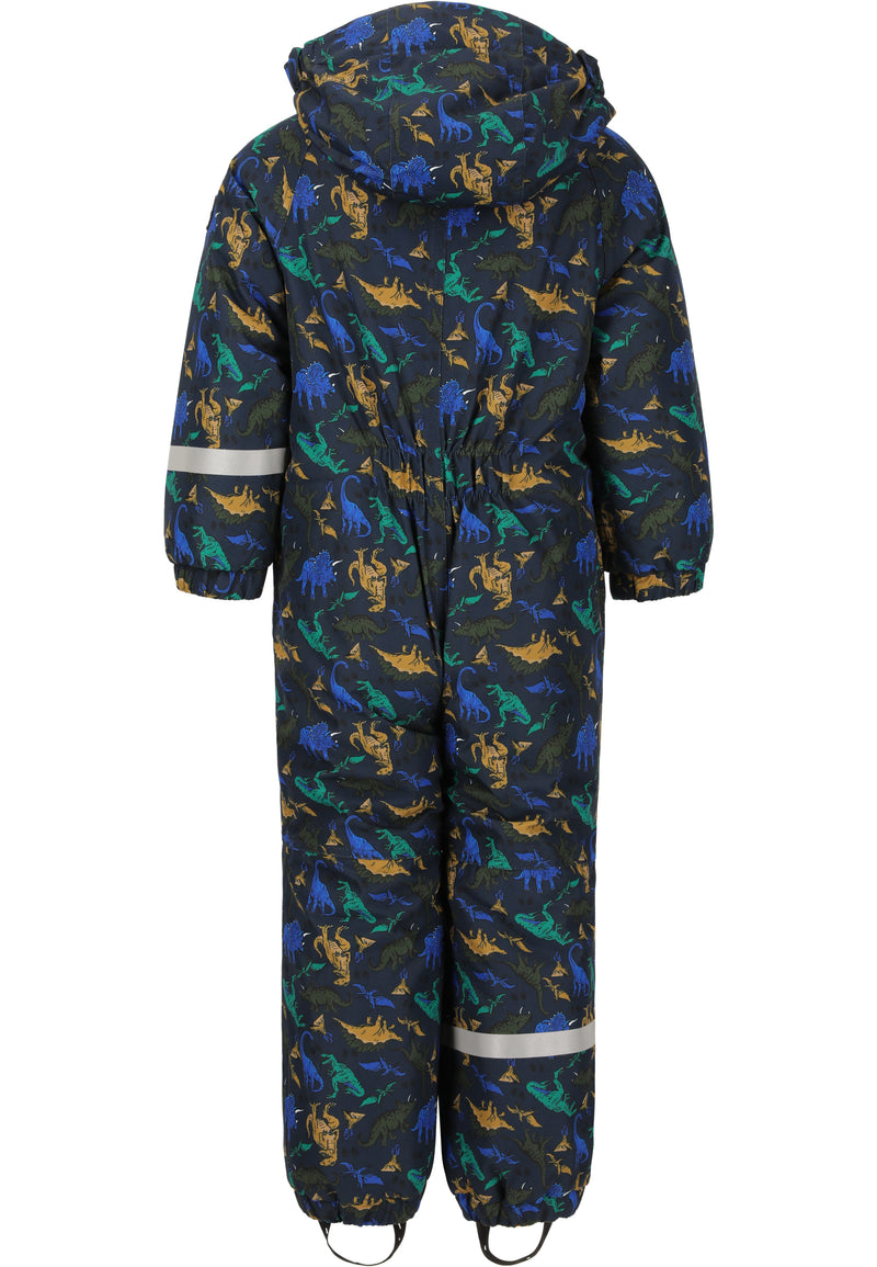 Load image into Gallery viewer, Zig Zag Kids&#39; Tower Printed Coverall (2-5 Years) W-Pro 10000 Tiger&#39;s Eye Z213005-1066
