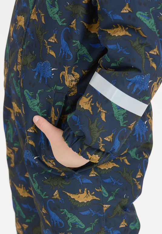 Zig Zag Kids' Tower Printed Coverall (2-5 Years) W-Pro 10000 Tiger's Eye Z213005-1066