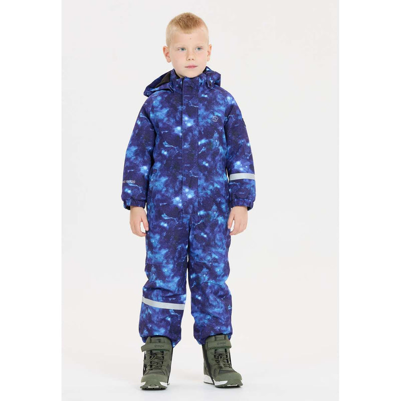 Load image into Gallery viewer, Zig Zag Kids' Tower Printed Coverall W-Pro 1000 (2-5 Years) Snow Jacket Surf The Web Z213005-2047
