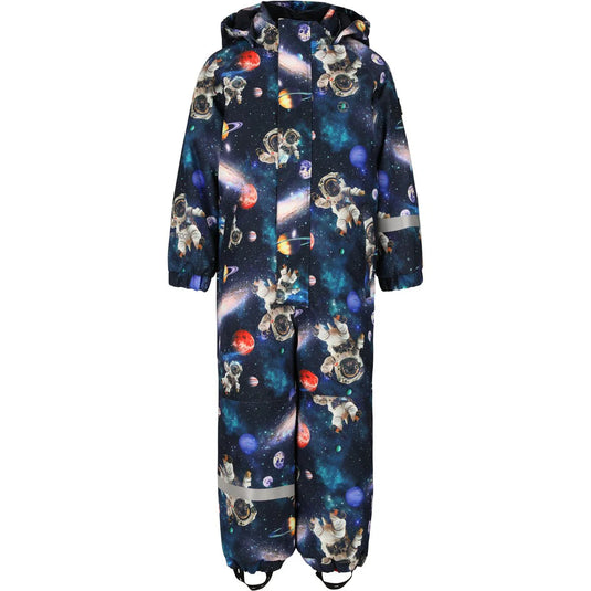 Zig Zag Kids' Tower Printed Coverall W-Pro 1000 (2-6 Years) Snow Jacket Nautical Blue Z213005-2238