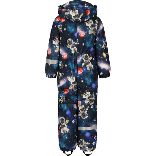 Zig Zag Kids' Tower Printed Coverall W-Pro 1000 (2-6 Years) Snow Jacket Nautical Blue Z213005-2238