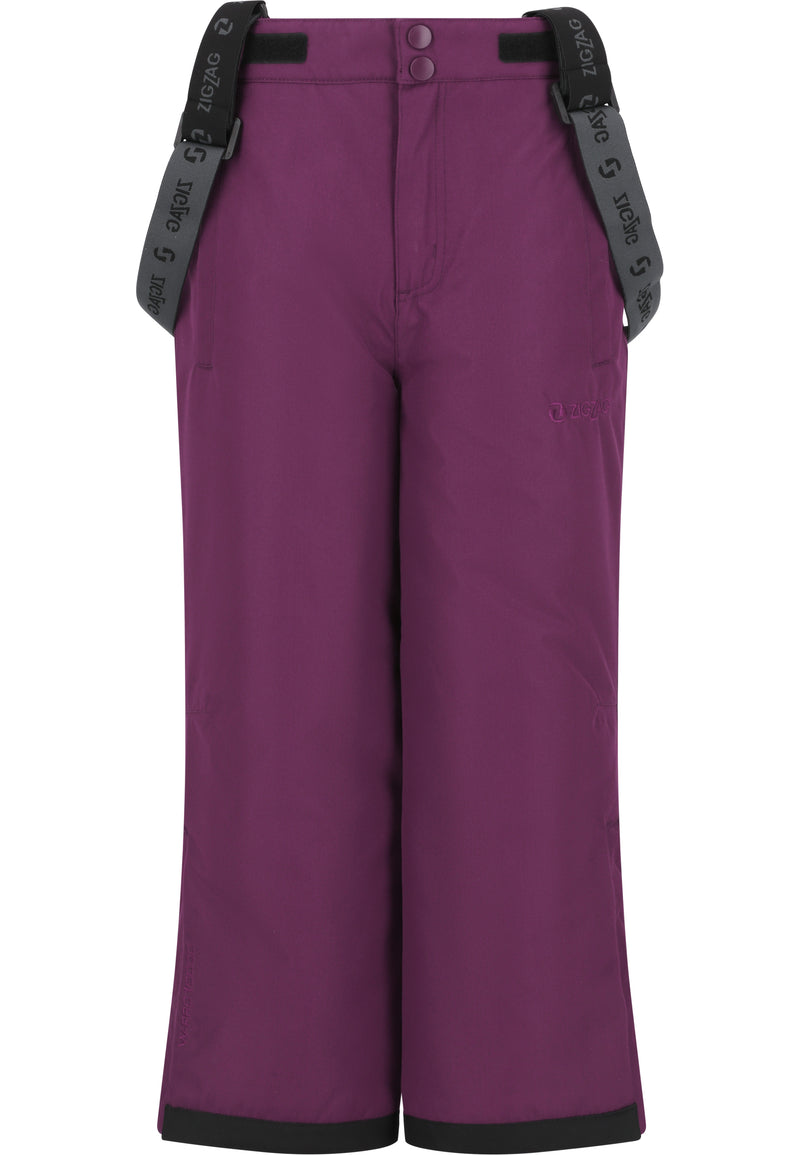 Load image into Gallery viewer, Zig Zag Kids&#39; Soho Snow Pants (6-12 Years) W-Pro 10000 Dark Purple Z213017-4078
