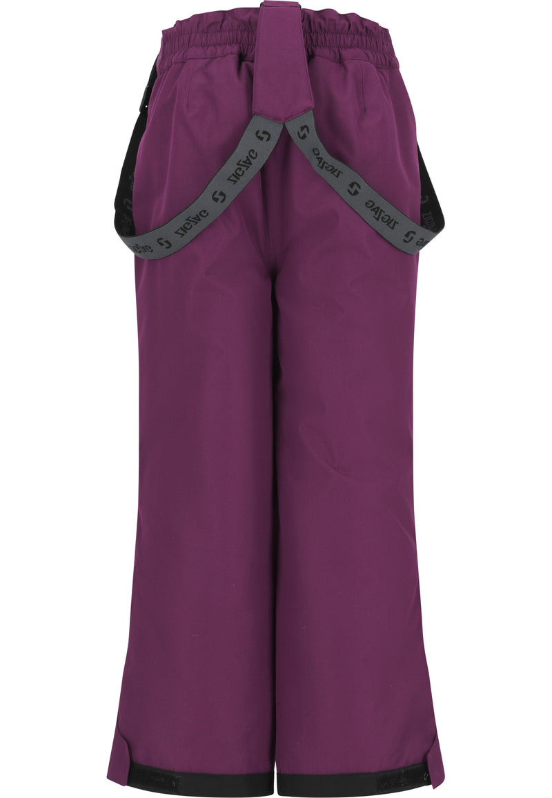 Load image into Gallery viewer, Zig Zag Kids&#39; Soho Snow Pants (6-12 Years) W-Pro 10000 Dark Purple Z213017-4078
