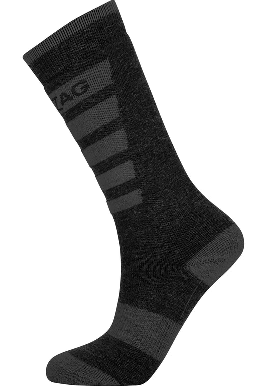Zig Zag Kids' Znow Ski (2-Pack) Socks Black Z233157-1001