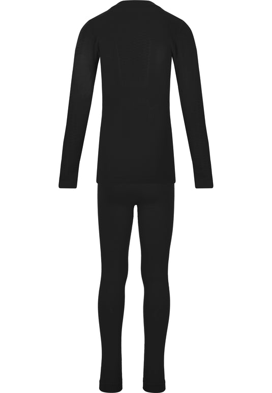 Zig Zag Kids' Gualala V2 Seamless Underwear Set (4-16 Years) Black Z253037-1001