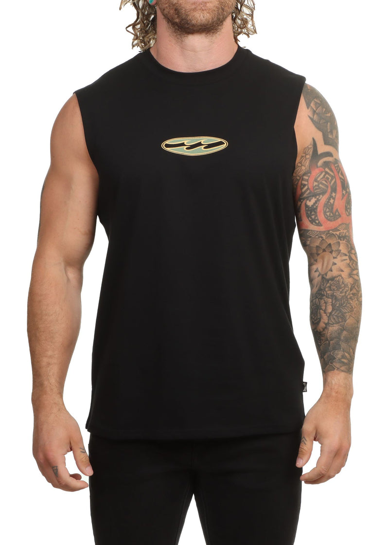 Load image into Gallery viewer, Billabong Men's Since 73 Poster Tank Top Black EBYZT00562-BLK
