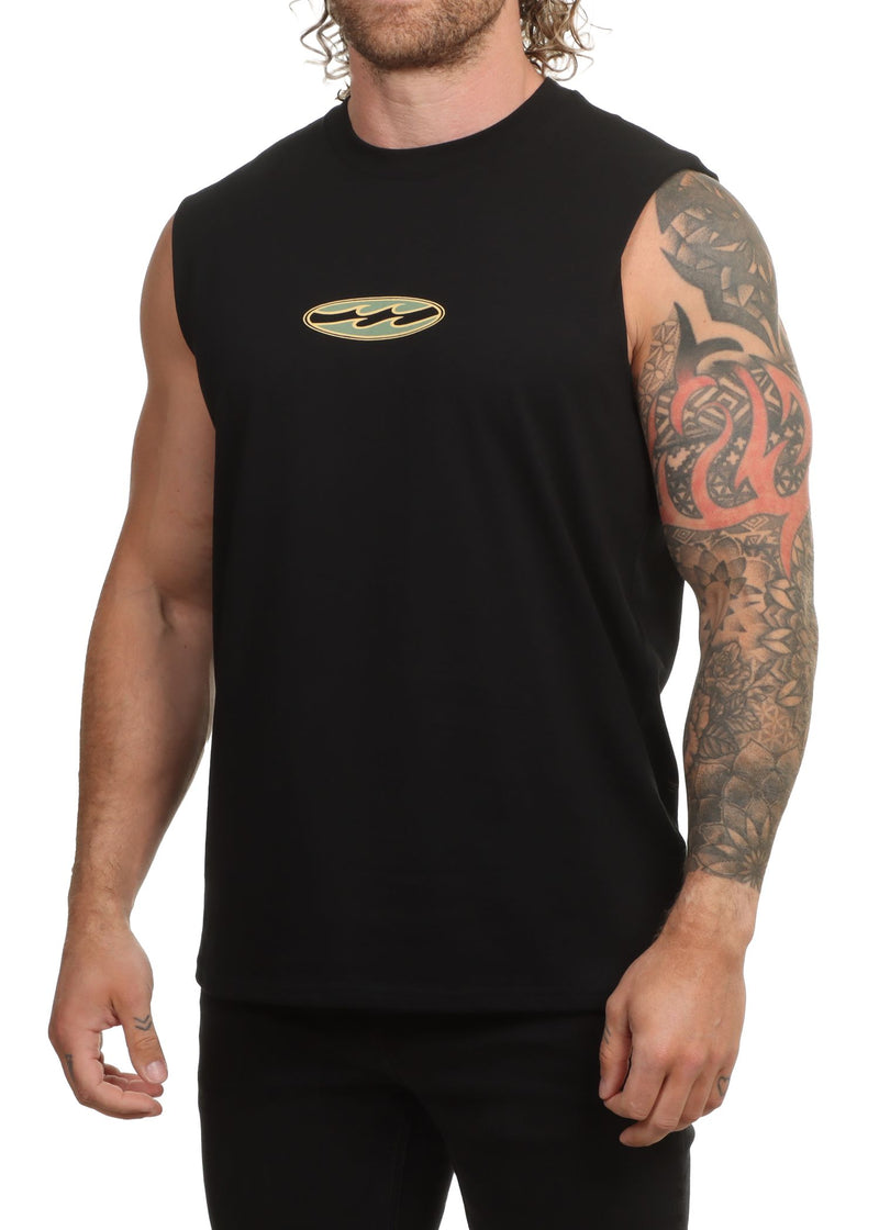 Load image into Gallery viewer, Billabong Men's Since 73 Poster Tank Top Black EBYZT00562-BLK
