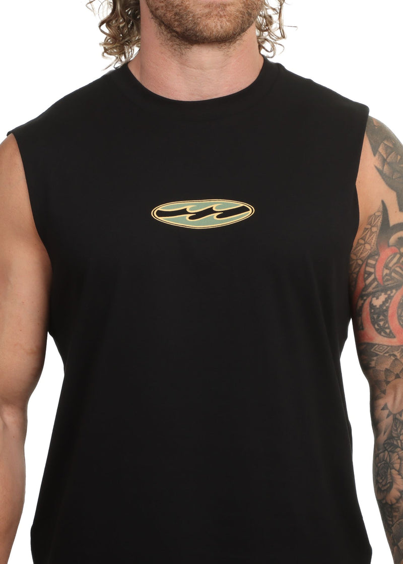 Load image into Gallery viewer, Billabong Men's Since 73 Poster Tank Top Black EBYZT00562-BLK
