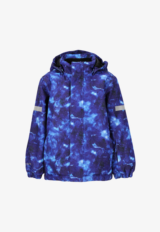 Zig Zag Kid's Funzone Printed Ski Jacket (6-12 Years) Surf The Web Z253004-2047