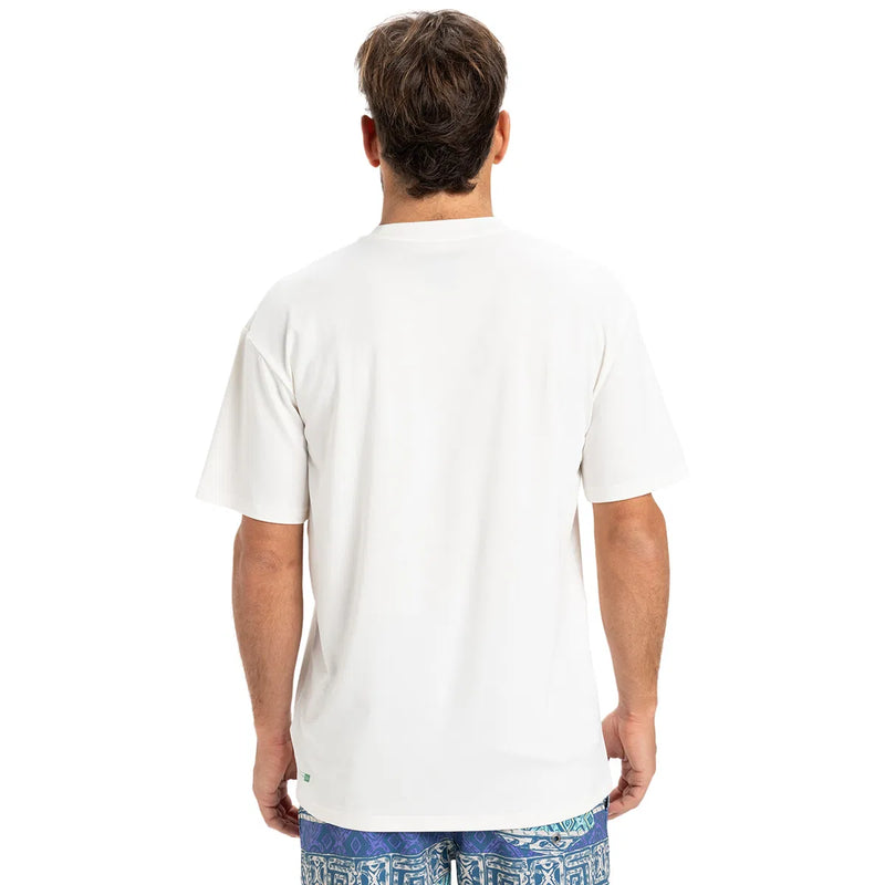 Load image into Gallery viewer, Quiksilver Men&#39;s Everyday Short Sleeve UPF 50 Surf T-Shirt White AQYWR03135-WBK0
