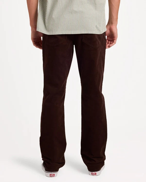 Load image into Gallery viewer, Volcom Men's Solver 5 Pockets Corduroy Trousers Cacao A1132601-CAO
