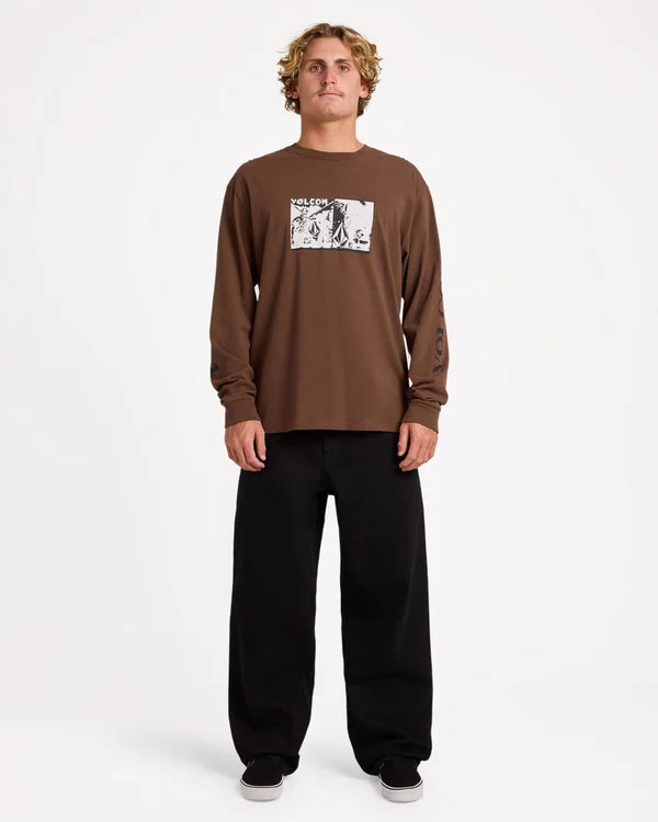 Load image into Gallery viewer, Volcom Men's Billow Jeans Black A1912618-BLK
