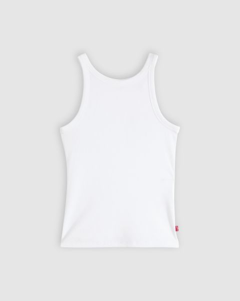 Levi's Women's Essential Ribbed Tank Top White 005IN0000