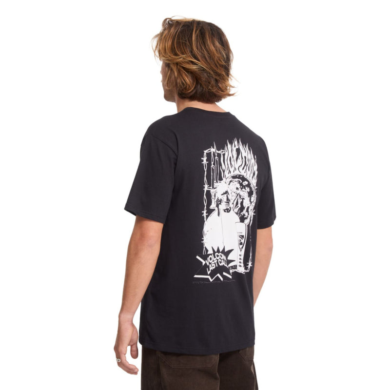 Load image into Gallery viewer, Volcom Men's Last Call T-Shirt Black A3532605-BLK
