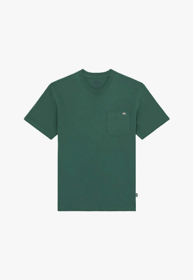 Load image into Gallery viewer, Dickies Men's Luray Pocket T-Shirt Pine Needle Green DK0A4YFCPIN1
