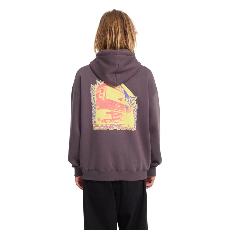 Load image into Gallery viewer, Volcom Men's Stone Convoyer Hoodie Raisin A4132608-RSN

