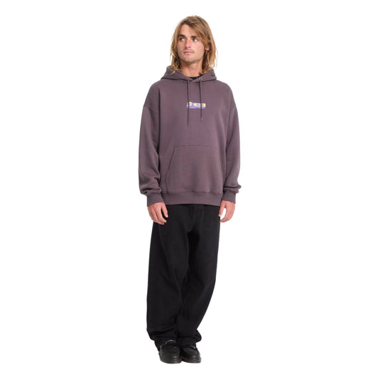 Volcom Men's Stone Convoyer Hoodie Raisin A4132608-RSN