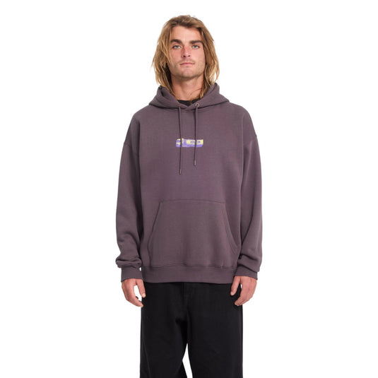 Volcom Men's Stone Convoyer Hoodie Raisin A4132608-RSN