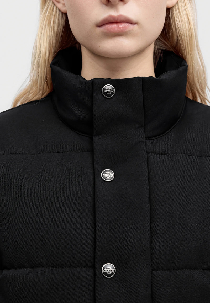 Load image into Gallery viewer, Dickies Women's Osino Puffer Jacket Black DK0A8DU2BLK1
