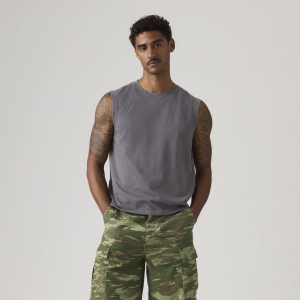 Load image into Gallery viewer, Levi's Men's Muscle Tank Black 004V10002
