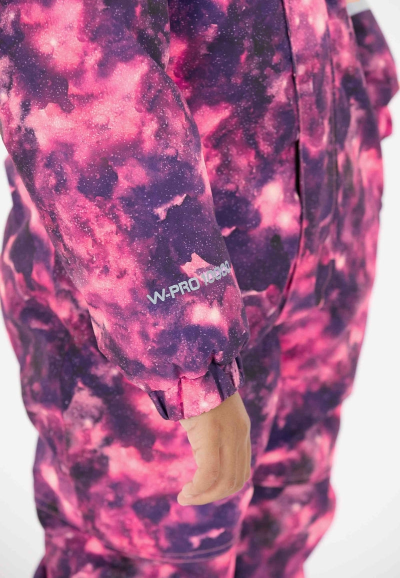 Load image into Gallery viewer, Zig Zag Kid's Tower Printed Coverall (2-5 Years) W-Pro 10000 Dark Purple Z213005-4078
