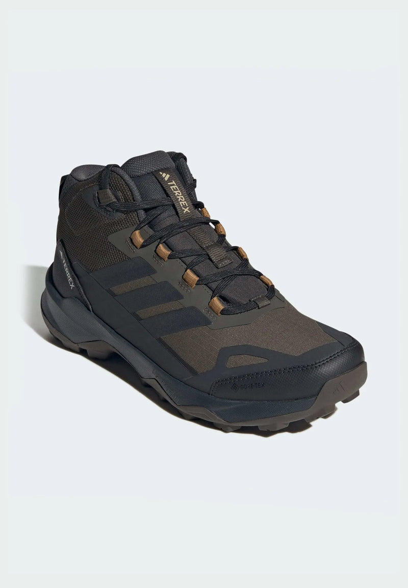 Load image into Gallery viewer, Adidas Terrex Men's Skychaser AX5 Mid Gore-Tex Hikking Shoes Shadow Olive/Carbon/Bronze Strata JR3980
