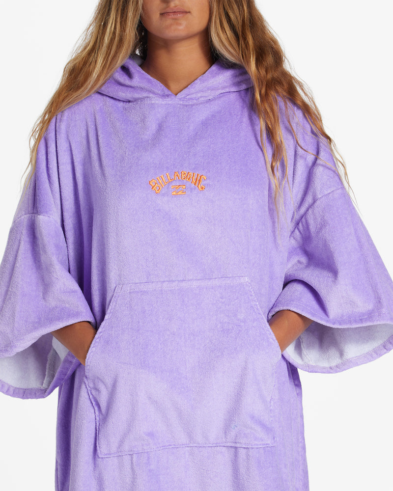 Load image into Gallery viewer, Billabong Women&#39;s Hooded Changing Towel Lilac Breeze ABJAA00169-PNG0
