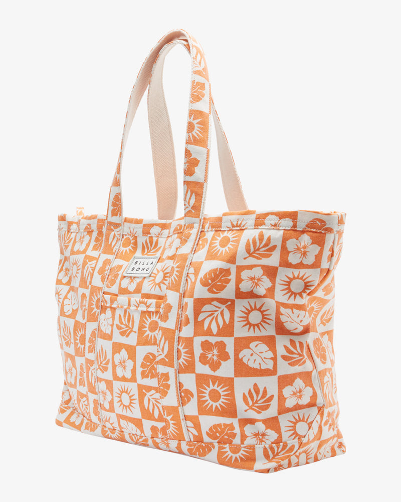 Load image into Gallery viewer, Billabong Women&#39;s All Day Beach Tote Bag Dried Mango ABJBT00139-NNE0
