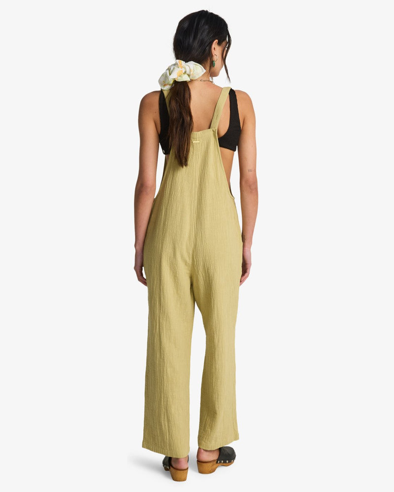 Load image into Gallery viewer, Billabong Women's Pacific Time Jumpsuit Cactus Green ABJWD00686-THW0
