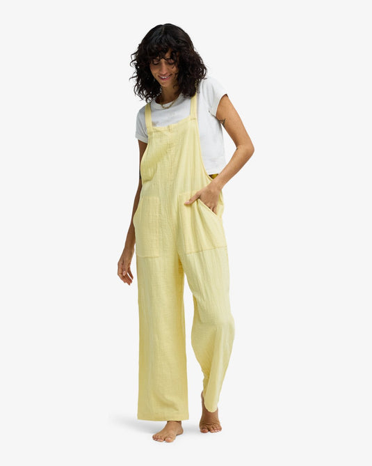 Billabong Women's Pacific Time Jumpsuit Fresh Squeezed ABJWD00686-YZN0