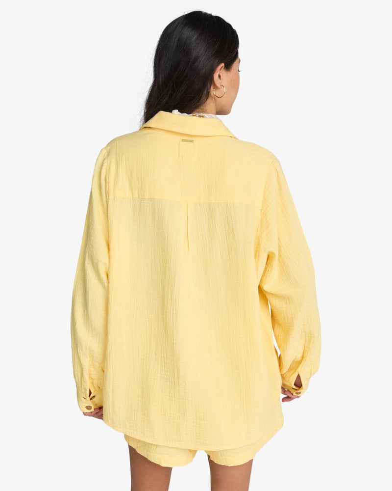 Load image into Gallery viewer, Billabong Women's Swell Blouse Fresh Squeezed ABJWT00487-YZN0
