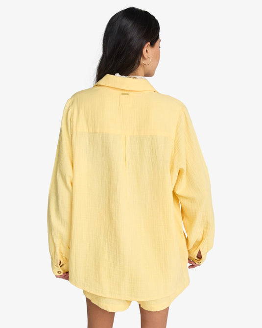 Billabong Women's Swell Blouse Fresh Squeezed ABJWT00487-YZN0