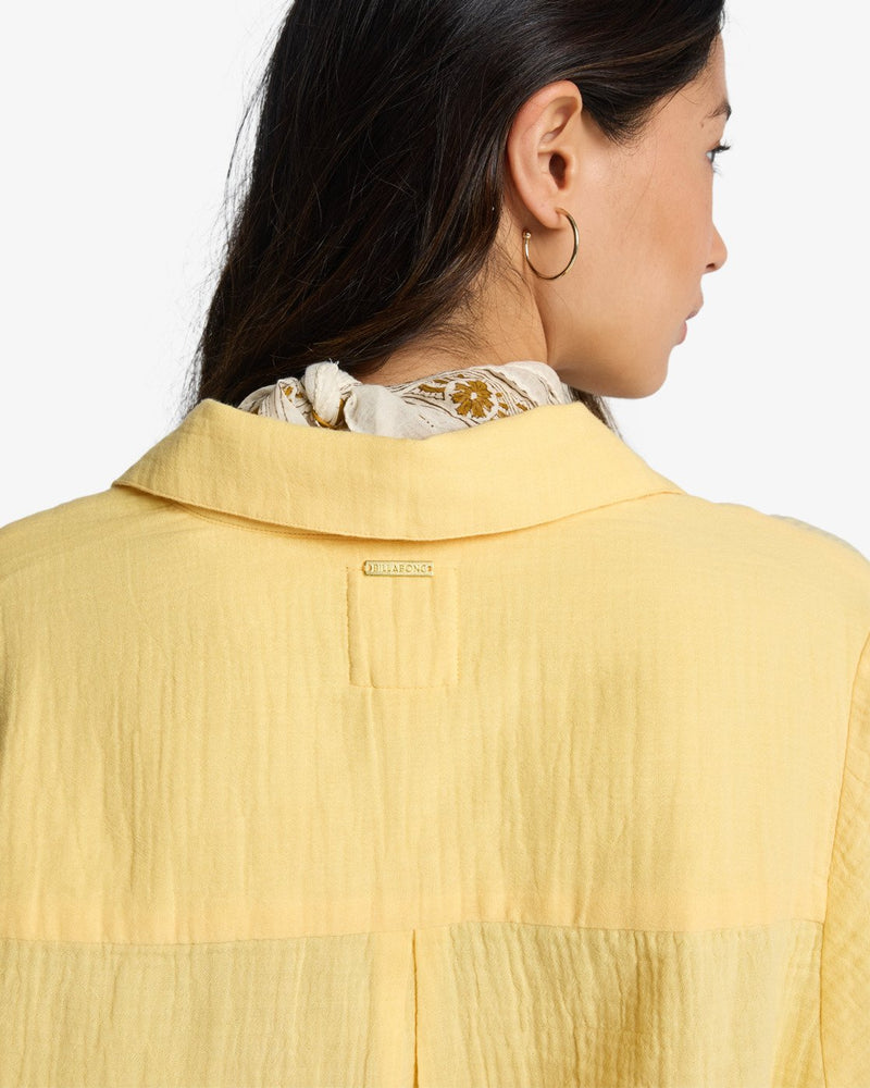 Load image into Gallery viewer, Billabong Women's Swell Blouse Fresh Squeezed ABJWT00487-YZN0
