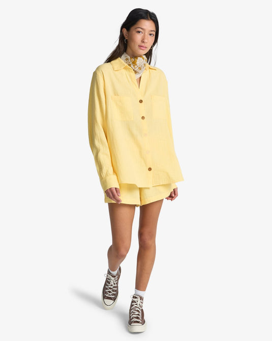 Billabong Women's Swell Blouse Fresh Squeezed ABJWT00487-YZN0