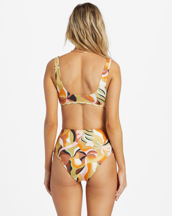 Load image into Gallery viewer, Billabong Women&#39;s Return To Paradise Ava Reversible Bikini Top Multi ABJX300910-MUL
