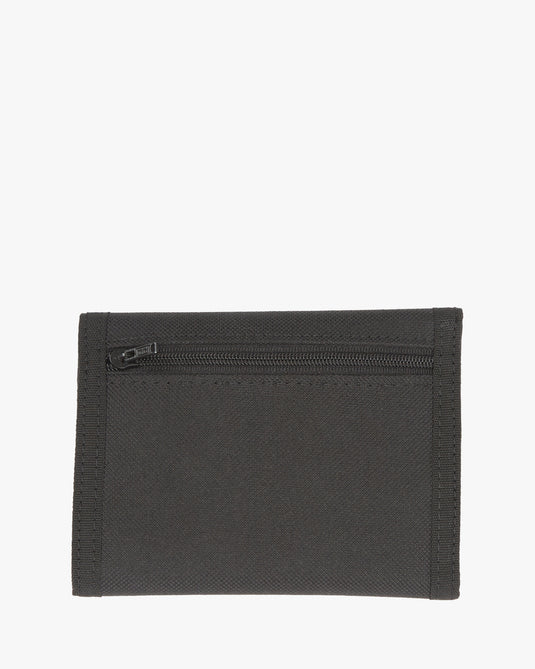 Billabong Men's Tribong Lite Tri-Fold Wallet Black ABYAA00245-BLK